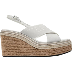 Calvin Klein Espadrille Wedge - White