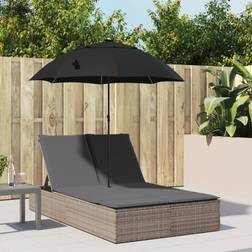vidaXL dobbelt loungesofa