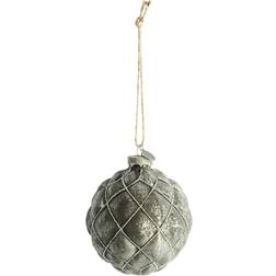 Lene Bjerre Norille Dark Grey / Mesh Christmas Tree Ornament 11cm