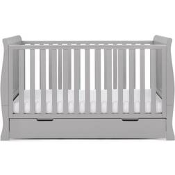 OBaby Stamford Classic Sleigh Cot Bed 29.7x61"