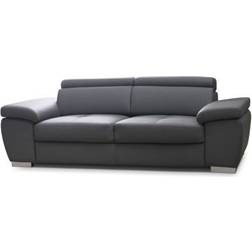 Mano Roxi Grey Sofa 216cm 3-Sitzer