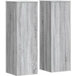 vidaXL Plantestativer 2 Stk 33 x 33 x 100 cm Grå Planteopsats