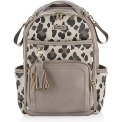 Itzy Ritzy Boss Plus Backpack Diaper Bag Leopard