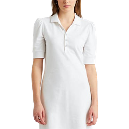 Polo Ralph Lauren Collared Shift Dress - White