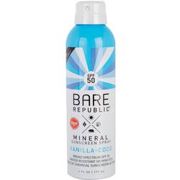 Bare Republic Mineral Sunscreen Spray Vanilla-Coco SPF50 6fl oz