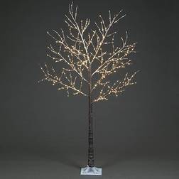 SnowTime Twig Tree Brown Christmas Lamp