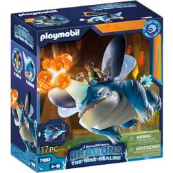 Playmobil Dragons Nine Realms Plowhorn & D Angelo 71082