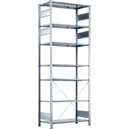 Schulte Lagertechnik X Back Silver Hyllsystem 100x300cm