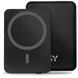 ISY IMC-5100 mit MagSafe Funktion tragbare Powerbank 5000 mAh Schwarz
