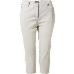 Craghoppers Women's Kiwi Pro II Crop Trousers - Dove Grey