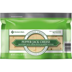 Member's Mark Pepper Cheese Slices 32oz 42pcs
