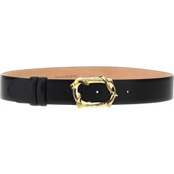 Alexander McQueen Women's Snake Hip Belt - Black