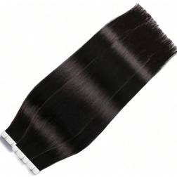 Shein pcs Tape In Human Hair Extensions Weft Human Hair Tape In Hair On Adhesive Invisible Hair Extentions