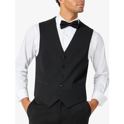 Tommy Hilfiger Men's Flex Stretch Tuxedo Vest - Black