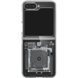 Spigen Air Zero One, Cover, Samsung, Galaxy Z Flip 6, 17 cm 6.7 Sort, Grå Transparent