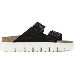 Birkenstock Arizona Chunky Suede Leather - Black