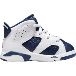 Nike Air Jordan 6 Retro TD - White/Midnight Navy/Varsity Red