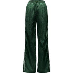 Nike Women's Windrunner High Waisted Woven Open Hem Trousers - Gorge Green/Sail