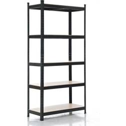 CLP Metal Unit Black Regalsystem 90x90cm