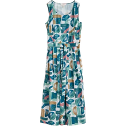 Seasalt Cornwall Belle Fit and Flare Midi Dress - Driftwood Marks Chalk
