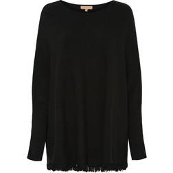 Marta Du Chateau Women's Knitwear Caroline - Black