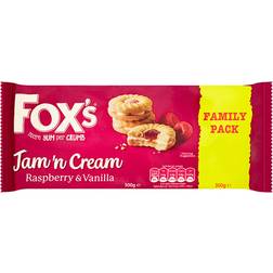 Fox's Biscuits Jam 'n' Cream 300g 1pack