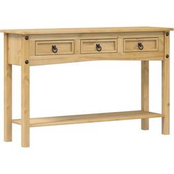 vidaXL Corona Natural Table Console 34.5x114cm