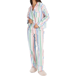 Tu Cotton Traditional Pyjamas - Bright Stripe