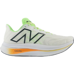 New Balance FuelCell SuperComp Trainer v2 W - White/Bleached Lime Glo/Hot Mango