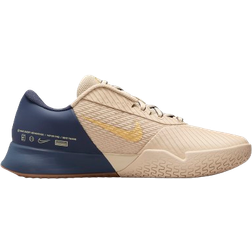 Nike Court Vapor Pro 2 Premium M - Sand Drift/Thunder Blue/Gum Medium Brown/Metallic Gold