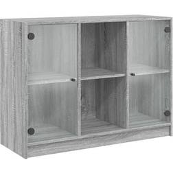 vidaXL 3295876 Gray Sonoma Buffet 102x75.5cm