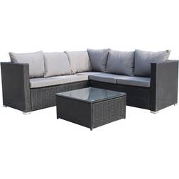 Birchtree RFS08 Outdoor Lounge Set, 1 Table incl. 3 Sofas