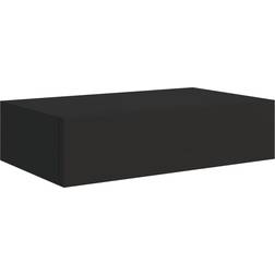 vidaXL 330243 Black Étagère Murale 40cm