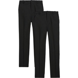 Tu Kid's Trousers 2-pack - Black