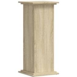 vidaXL Växtställ Sonoma-ek 33x33x80 cm Konstruerat Trä