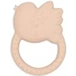 Jollein Naturkautschuk Beißring Baby Lovely Birds Baby Greifling Zahnungshilfe Schadstofffrei und BPA-Frei Baby Spielzeug