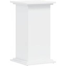 vidaXL Supporto Per Piante Bianco 33x33x60 cm In Truciolato