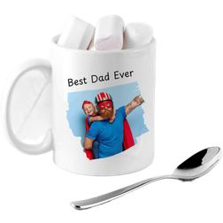 Treat Gifts Personalised Best Dad Photo Mug