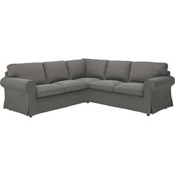 IKEA EKTORP Hakebo Dark Grey Soffa 243cm 4-sits