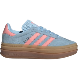 Adidas Junior Gazelle Bold - Clear Sky/Semi Pink Spark/Silver Metallic