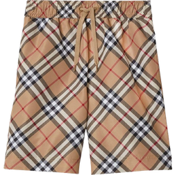 Burberry Check Swim Shorts - Archive Beige