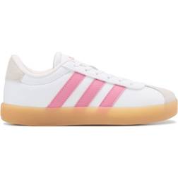 adidas Kid's VL Court 3.0 - White/Pink/Gum