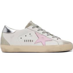 GOLDEN GOOSE Super-Star W - White/Pink/Silver