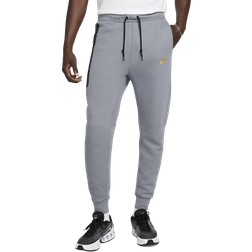 Nike Men's Sportswear Tech Fleece Sweatpants - Cool Grey/Metallic Gold