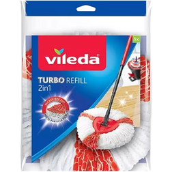 Vileda Microfibre 2in1 Easy Wring & Clean Turbo Mop Refill 3-pack