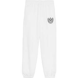 Victoria's Secret Ivy Fleece Campus Sweatpants - Optic White/Beverly Hills