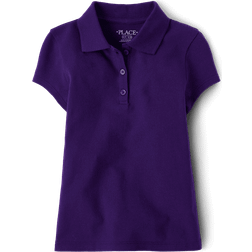 The Children's Place Girl's Uniform Pique Polo - Regal Violet