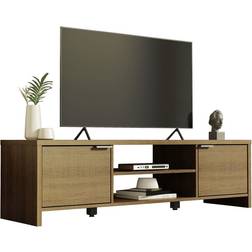 Madesa Modern & Contemporary Brown TV Bench 57x16"