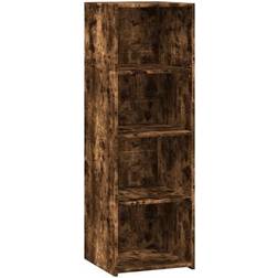 vidaXL 846387 Smoked Oak Bogreol 124cm
