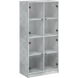 vidaXL 3295860 Concrete Grey Förvaringsskåp 68x142cm